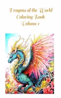 Dragons of the World Coloring Book