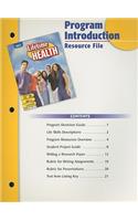 Holt Lifetime Health Program Introduction Resource File