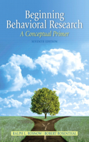Beginning Behavioral Research