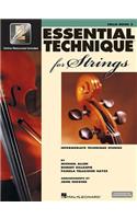 Essential Technique for Strings with Eei - Cello (Book/Online Audio)