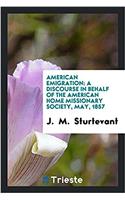 American Emigration