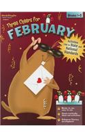 Three Cheers for February Grades 1-2