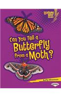 Can You Tell a Butterfly from a Moth?: (Lightning Bolt Books — Animal Look-Alikes)