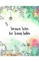 Sermon Notes for Young Ladies