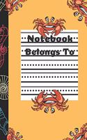 Notebook Belongs To