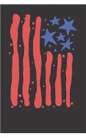 USA America Country Flag Notebook Journal