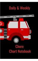 Daily & Weekly Chore Chart Notebook