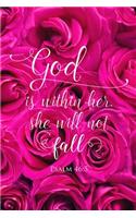 God Is Within Her She Will Not Fall