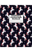 Handwriting Practice Paper Workbook