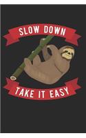 Slow Down Take It Easy: Slow and Sloth Speed