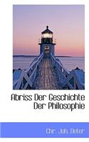 Abriss Der Geschichte Der Philosophie