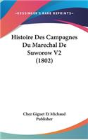 Histoire Des Campagnes Du Marechal De Suworow V2 (1802)