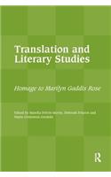 Translation and Literary Studies