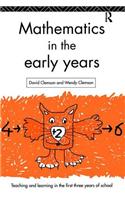 Mathematics in the Early Years
