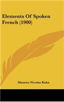 Elements of Spoken French (1900)