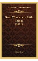 Great Wonders in Little Things (1871)
