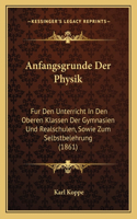 Anfangsgrunde Der Physik