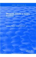 Metabolic Effects of Dietary Fructose