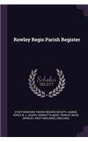 Rowley Regis Parish Register