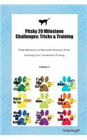 Pitsky 20 Milestone Challenges: Tricks & Training Pitsky Milestones for Memorable Moments, Tricks, Grooming, Care, Socialization Training Volume 2