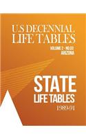 U.S Decennial Life Tables 1989-91 Volume 2 State Life Tables- No.03 Arizona