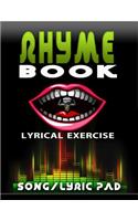 Lyrical Exercise My Rhyme Book Song/Lyric Pad