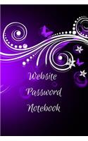 Website Password Notebook