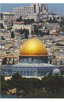 The Jerusalem Israel Journal: 150 page lined notebook/diary