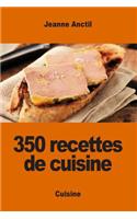 350 recettes de cuisine