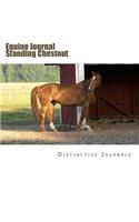 Equine Journal Standing Chestnut