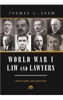 World War I Law and Lawyers