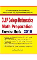 CLEP College Mathematics Math Preparation Exercise Book