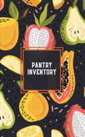 Pantry Inventory: Family Kitchen, Checklist For Pantry, Freezer Stock, Refrigerator, Record & Keep Track Product, Plus Grocery List Pages, Personal Or Business, Gift,