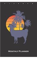 Beach Lama Monthly Planner