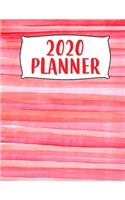 2020 Planner: 8.5" X 11" 2020 Weekly Planner Jan 1, 2020 to Dec 31, 2020 Weekly & Monthly View Calendar Planner, Organizer & Diary, Schedule Organizer, Appointmen