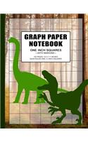 Graph Paper Notebook 1 Inch Squares