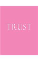 Trust: Decorative Book to Stack Together on Coffee Tables, Bookshelves and Interior Design - Add Bookish Charm Decor to Your Home - Stack Deco Books togeth