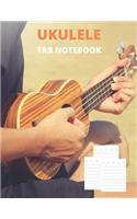 Ukulele Tab Notebook