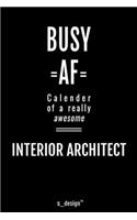 Calendar 2020 for Interior Architects / Interior Architect