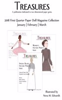 Treasures 2018 1st Qtr Paper Doll Magazine Collection