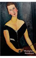 Modigliani Notebook: Madame Georges Van Muyden Journal - 100-Page Beautiful Lined Art Notebook - 6 X 9 Artsy Journal Notebook (Art Masterpieces)