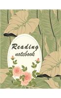 Reading notebook
