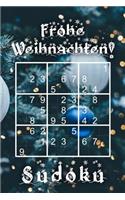 Frohe Weihnachten - Sudoku: 330 Rätsel Weihnachtsgrüße mittel - schwer - experte Mit Lösungen und Anleitung Reisegröße ca. DIN A5