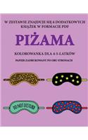 Kolorowanka dla 4-5-latków (Pizama)
