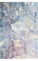 Daily Notes - Pink Purple Stones