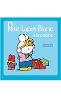 Petit Lapin Blanc a la Piscine - 4