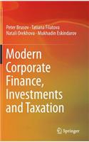 Modern Corporate Finance, Investments and Taxation