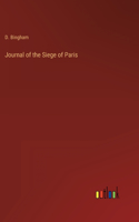 Journal of the Siege of Paris