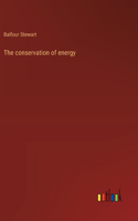 The conservation of energy