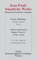 Jean Pauls Sämtliche Werke. Historisch-kritische Ausgabe